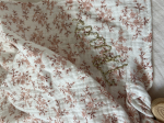 Doudou lange "Bluma" rose
