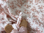 Doudou lange "Bluma" rose