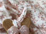 Doudou lange "Bluma" rose